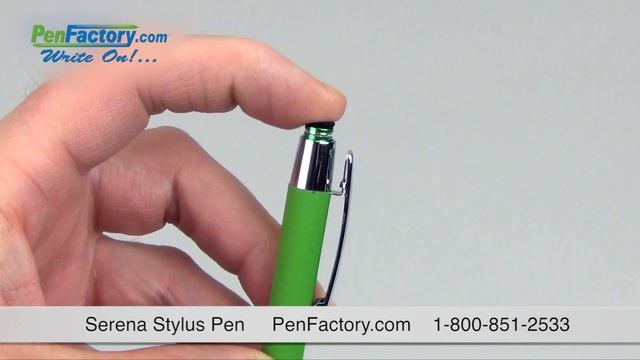 Serena Soft-Touch Metal Stylus Pen - Penfactory.com смотреть онлайн