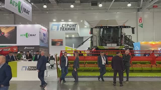 Обзор стенда компании Стронг Техник; выставка Агросалон 2024 смотреть онлайн