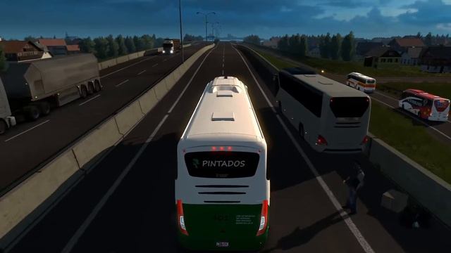 Pintados - Ultrabus (United Land Transport & Bus Company) Euro Truck Simulator 2 Bus MOD PH 1.36 смотреть онлайн