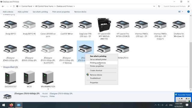 Reset Factory Defaults Zebra Printers with ZDesigner Driver. смотреть онлайн