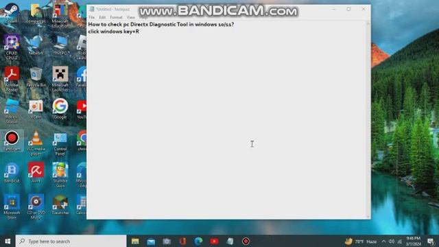 How to check PC Directx Diagnostic Tools in windows 10/11 смотреть онлайн