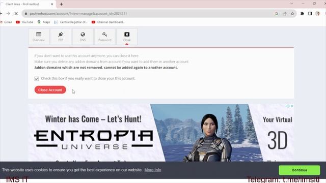 ProFreeHost Account Closing | How to Delete Profreehost Account | When Permamently Deleted смотреть онлайн