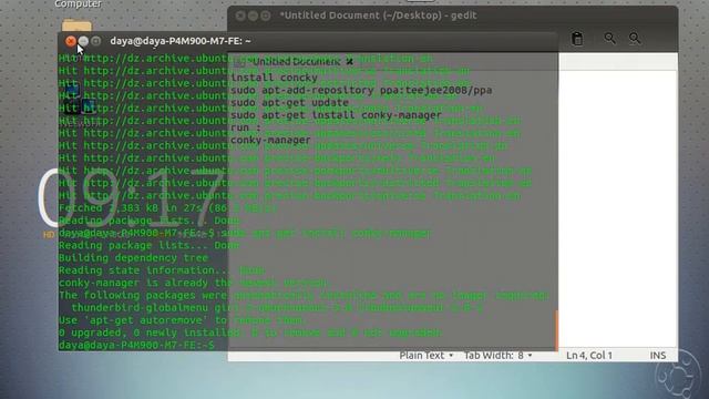 #{Install conky-manager in all ubuntu} смотреть онлайн