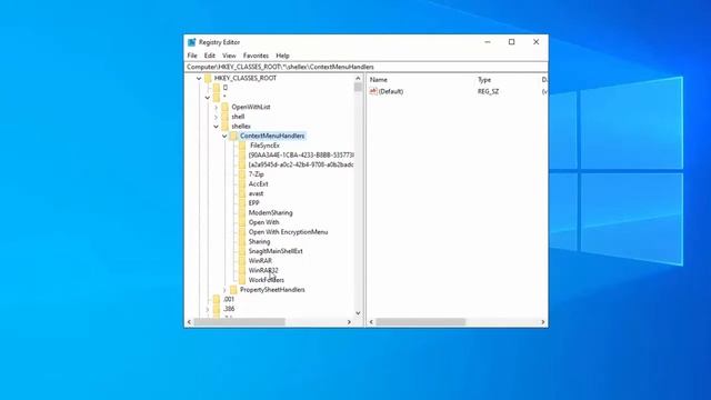 How to remove something from right click context menu in Windows 10 смотреть онлайн