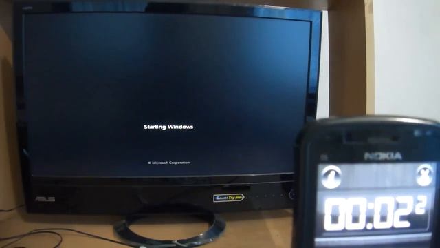 Windows 7 64-bit Ultimate Boot under 15 seconds in Plextor SATA III 64GB SSD смотреть онлайн