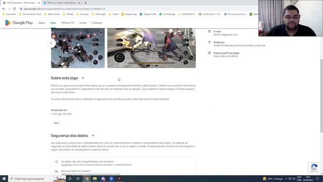 EMULADOR DE PS3 NA PLAY STORE? FAKE RPCS3 pra Android deixa equipe FURIOSA! смотреть онлайн