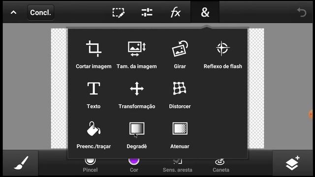 Droid aula 00 - Explorando o Photoshop para android - [Photoshop Touch] смотреть онлайн