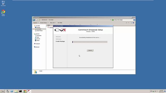 Simpana 10 - Populate Software Cache using Bootstrapper смотреть онлайн