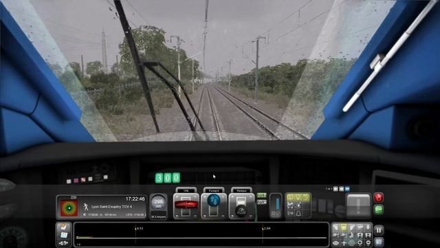 TRAIN SIMULATOR 20- DA AVIGNON A LYON -TGV- смотреть онлайн