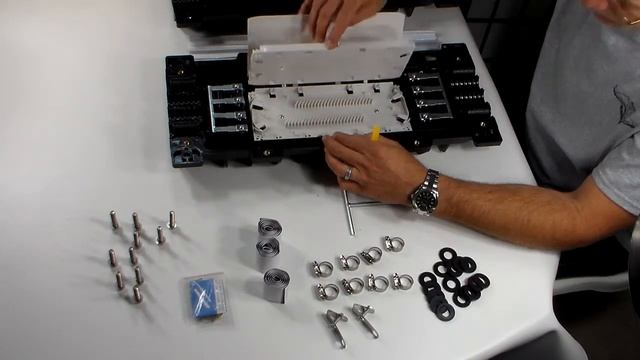 FT-H9-4-72 Horizontal Fiber Optic Splice Closure смотреть онлайн