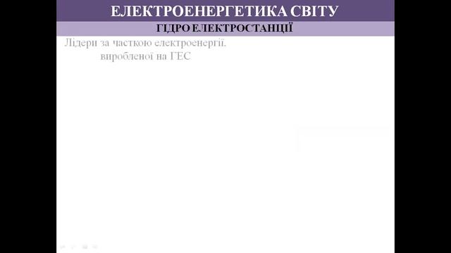 ЕЛЕКТРОЕНЕРГЕТИКА СВІТУ смотреть онлайн