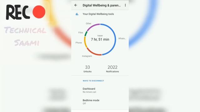 WHAT is Google digital wellbeing and how to use it |on|InMi|Urdu|#Technicalsaami#digitalwellbeing смотреть онлайн
