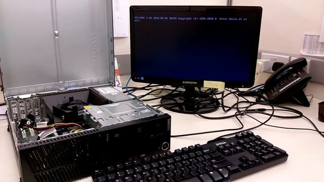 Running Lenovo Diagnostic Program смотреть онлайн