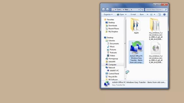 How to use Windows Easy Transfer смотреть онлайн