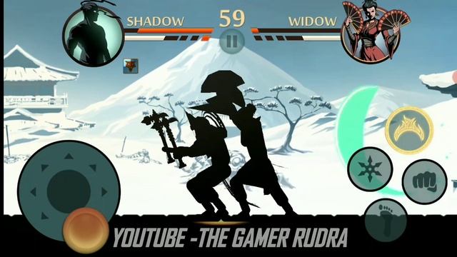 Shadow Fight 2 || How to defeat Widow || Shadow Vs Widow || Act- V Boss Widow || THE GAMER RUDRA смотреть онлайн