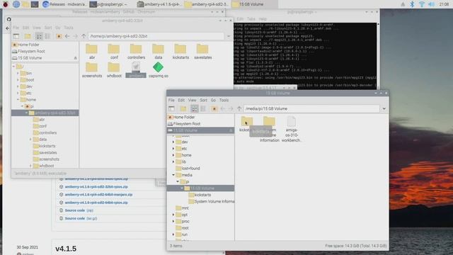 Amiberry On Raspberry Pi OS Bullseye
