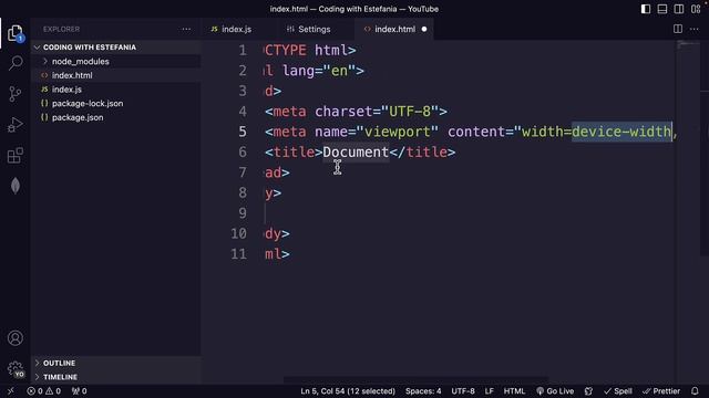 Prettier Extension for Visual Studio Code | Full Tutorial смотреть онлайн