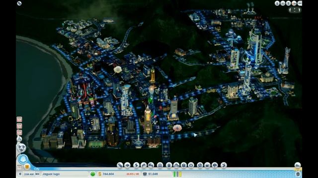Jaguar Iugo - Simcity Cities of Tomorrow with music track смотреть онлайн