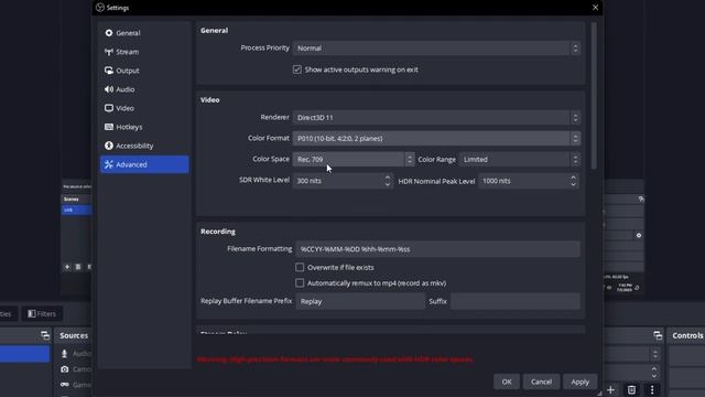 HOW TO STREAM & RECORD HDR VIDEO USING OBS STUDIO смотреть онлайн