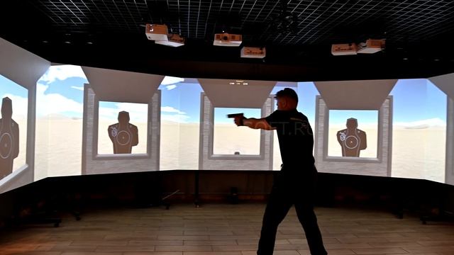 Демонстрация Pro Target Constructor и Pro Tactical Constructor в одноэкранном и панорамном тире. смотреть онлайн