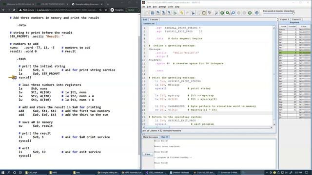 7.10 Example adding three numbers смотреть онлайн