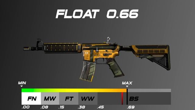 CSGO M4A4 | Buzz Kill - Skin wear/float смотреть онлайн