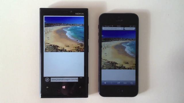 Comparatif - Nokia Lumia 920 Pureview vs Apple iPhone 5 смотреть онлайн