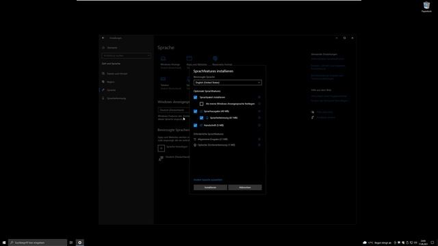 Windows 10 - Adding a second language pack смотреть онлайн