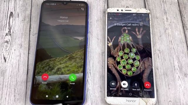 Incoming Telegram Call 2 Honor 8x & Redmi MIUI 9c смотреть онлайн