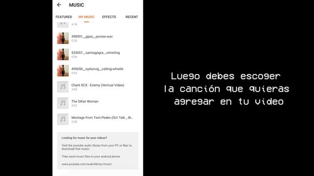 Tutoriales YouCut: ¿Cómo poner música/sonidos a tus videos? смотреть онлайн