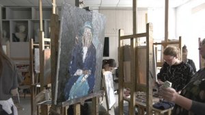 19.10.2024. НГХУ. Творческий мастер-класс Татьяны Малюковой. Живопись.