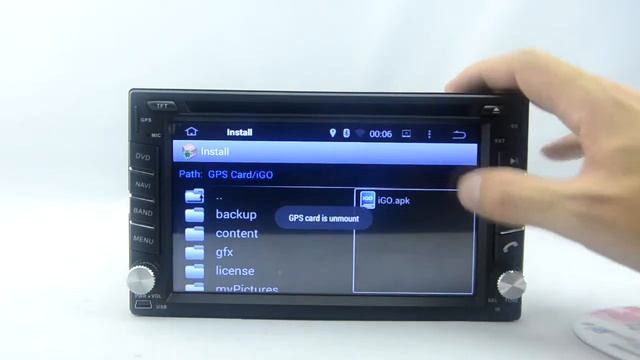 Android unversal Double din DVD GPS Navigation with Bluetooth,3G/Wifi,DVR,1080P смотреть онлайн
