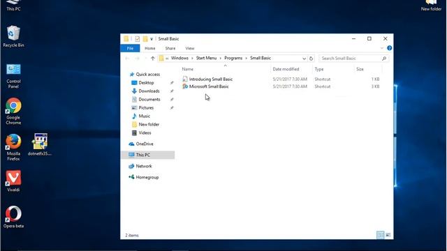 Uninstall Microsoft Small Basic on Windows 10 Creators Update смотреть онлайн