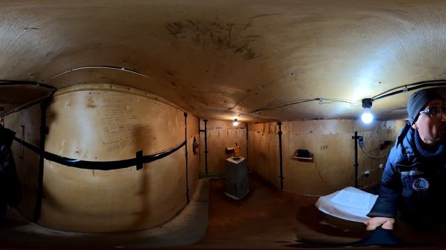 360 гр. Магнитный павильон на станции Новолазаревская, вид изнутри. смотреть онлайн