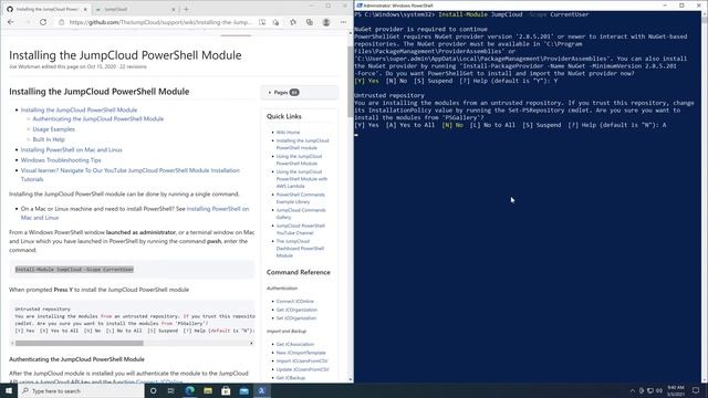 Installing PowerShell for Windows | JumpCloud University Tutorial (2021) смотреть онлайн