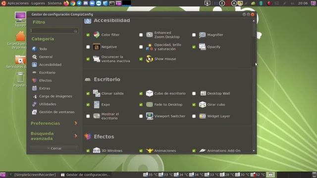 Efectos de Compiz en Linux смотреть онлайн