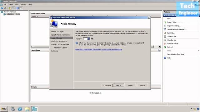 Create Virtual Machine in Hyper V - Windows Server 2008 R2 смотреть онлайн