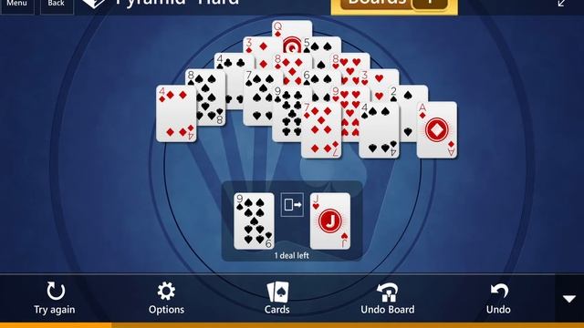 Microsoft Solitaire Collection: Pyramid - Hard - August 6, 2015 смотреть онлайн