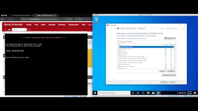 Bacula Trial Scenario 5: Add a Windows Client and Backup Job смотреть онлайн