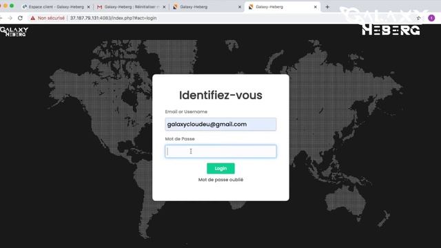 Galaxy-Heberg - Activer réseau internet VPS Windows смотреть онлайн