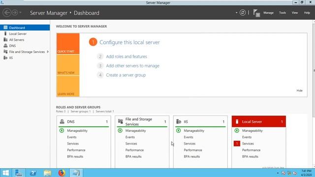 Install and Configure Web Server and DNS Server on Windows server 2012 R2 смотреть онлайн