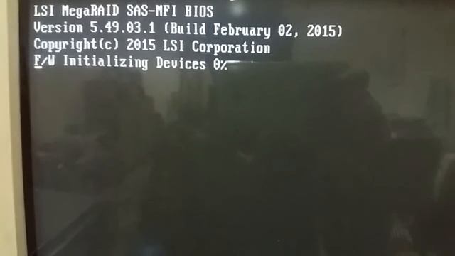 Example LSI Mega Raid sas setup ( Supermicro device ) смотреть онлайн