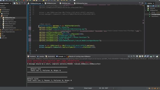 Appium28 deploy app to real device of ios and android смотреть онлайн