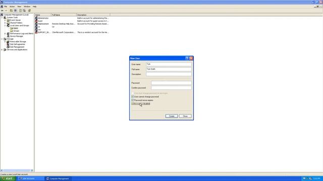 Create Windows User Account смотреть онлайн