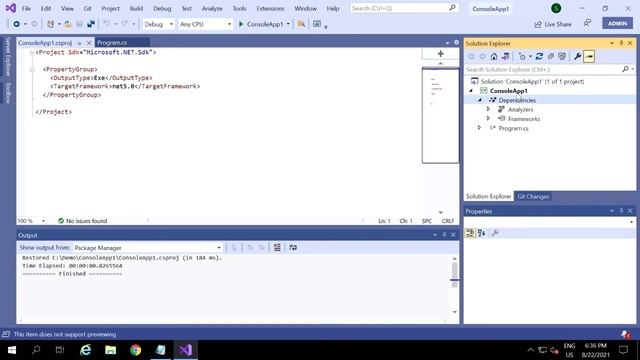 Console application C# visual studio 2022 | console application in C# tutorial | C# console project смотреть онлайн