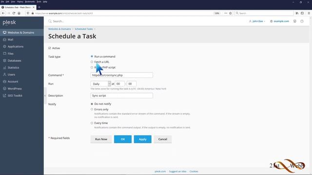 How to edit or delete Scheduled Tasks in Plesk смотреть онлайн