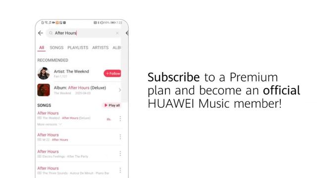 Huawei Music Premium смотреть онлайн