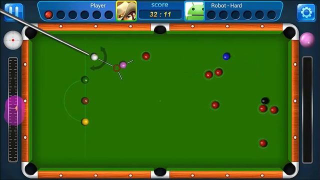 I Beat Robot- Hard | Online & Offline Snooker Android Game | HD |Amir Sandila| смотреть онлайн