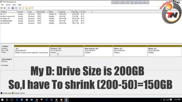 How To Partition, Combined, Shrink, Extend Hard Drive | Windows 7,8,10 смотреть онлайн