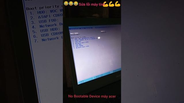 CÁCH SỬA LỖI No Bootable Device MÁY TÍNH Laptop acer NHANH HIỆU QUẢ TỐT 2022 смотреть онлайн